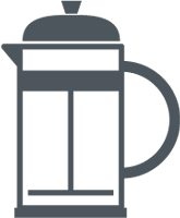 grob (Stempelkanne – French-Press)