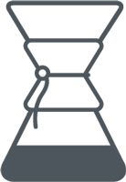 sehr grob (Chemex – Kaffeekaraffe)